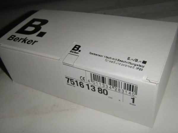 7516 13 80 Tastsensor 1-fach